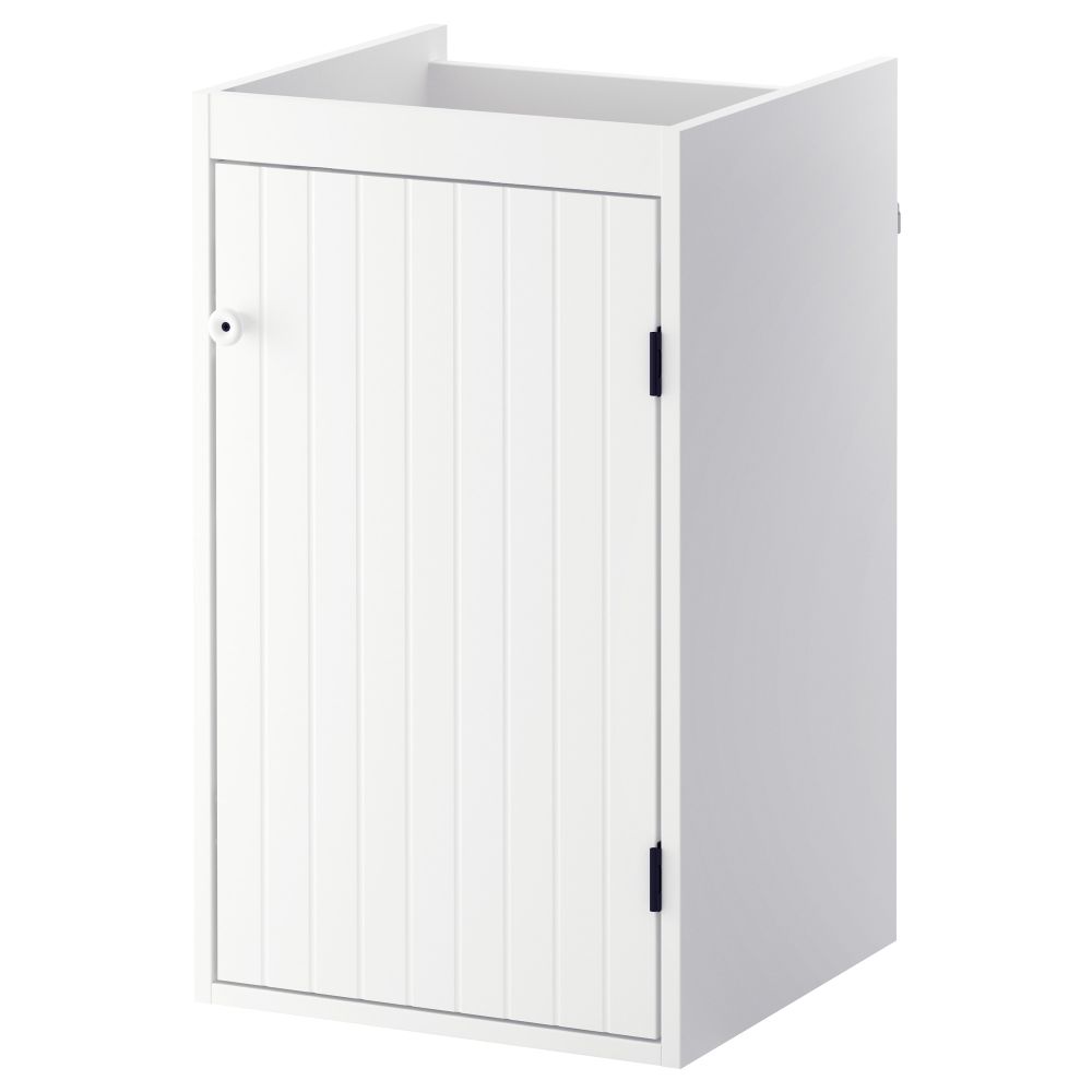 Шкаф под раковину с 1 дверцей СИЛВЕРОН, белый (40x38x68 см) - фото 1