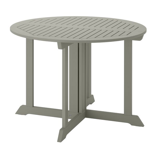 Садовый стол, 108 см, серый IKEA BONDSTOCKHOLM СТОКГОЛЬМMEN БОНДХОЛЬМЕН 904.205.77 - фото 2