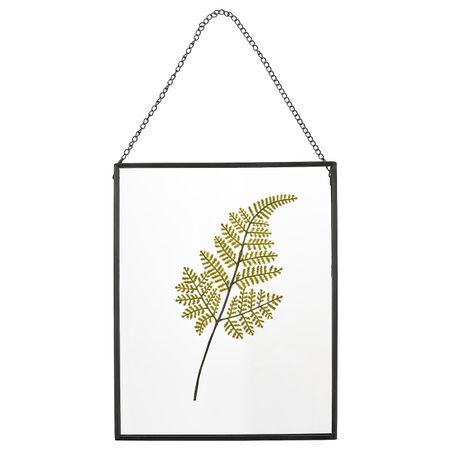 Рама, темно-серый/папоротник зеленый 21x26 см IKEA HÖSTKVÄLL ХЁСТКВЭЛЛ 904.975.57