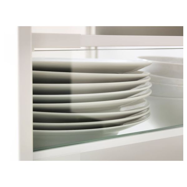 Дополнительная боковина для ящика, высокая, стекло 37 см IKEA MAXIMERA МАКСИМЕРА 803.680.80 - фото 2