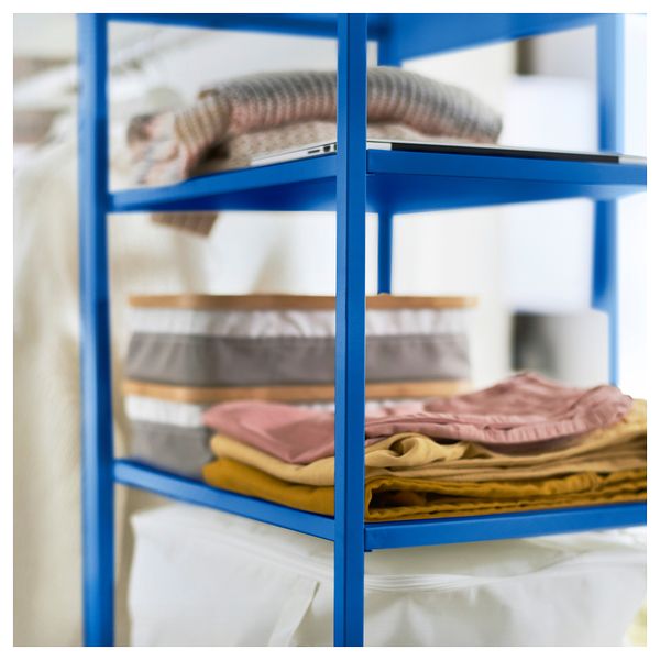 Открытый стеллаж, синий, 60x40x120 см IKEA PLATSA ПЛАТСАA ПЛАТСА 305.597.32 - схема-чертеж с размерами