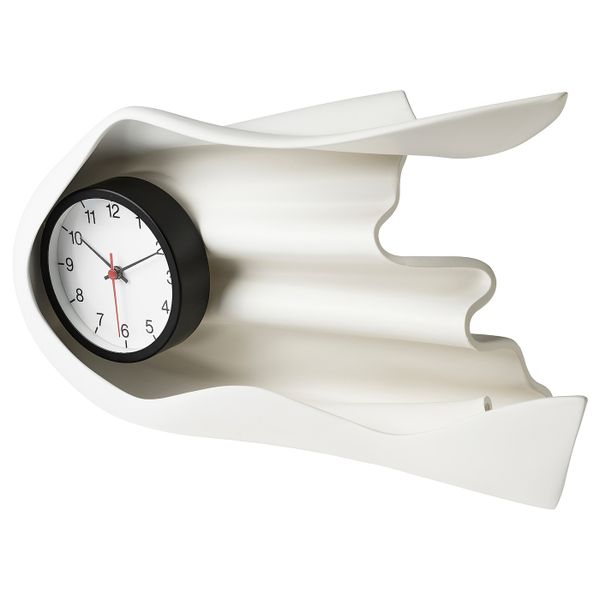 Часы, белый 40x14x22 см IKEA ИКЕА АРТ-ИВЕНТ 2021 404.918.50 - фото 3