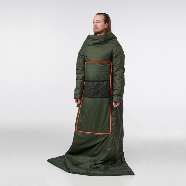 Подушка-одеяло, 190x120 см, насыщенный зеленый IKEA FÄLTMAL ФЭЛЬТМАЛ 504.889.32 - фото 4