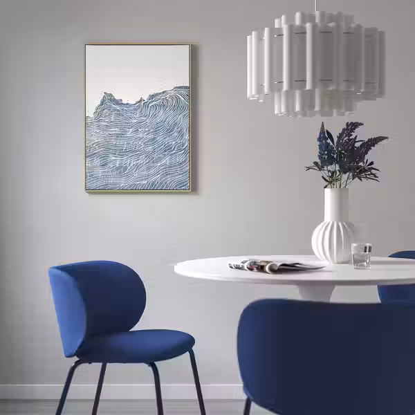 BLODFLÄDER БЛОДФЛЭДЕР Картина - схема-чертеж с размерами