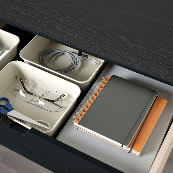 RIDSPÖ Письменный стол - антрацит 140x70 см - фото 2