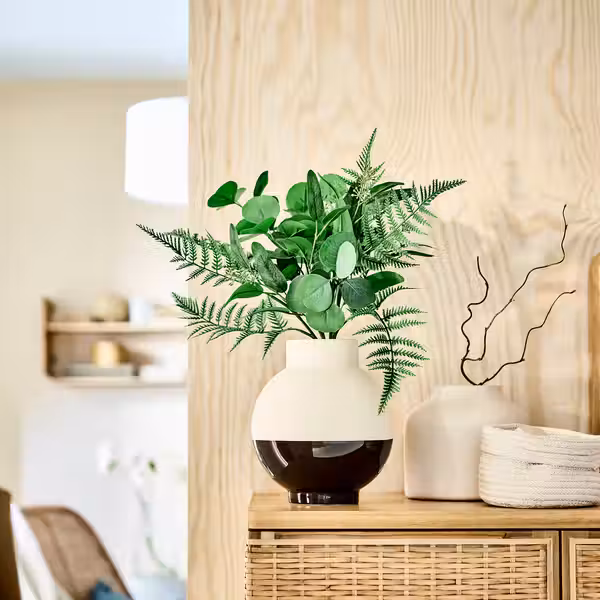 SMYCKA Искусственный букет - д/дома/улицы эвкалипт/зеленый 40 см - фото 2