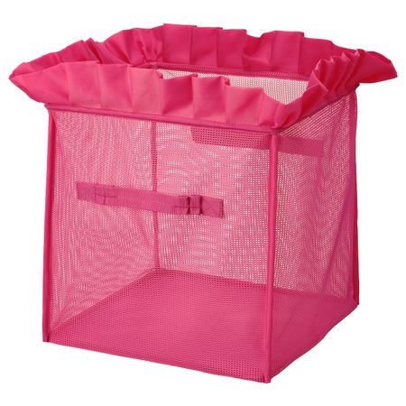 Коробка, складной розовый 33x33x33 см IKEA KARISMATISK КАРИСМАТИСК 904.990.85