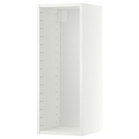 Каркас навесного шкафа, белый 30x37x80 см IKEA METOD МЕТОД 904.173.01