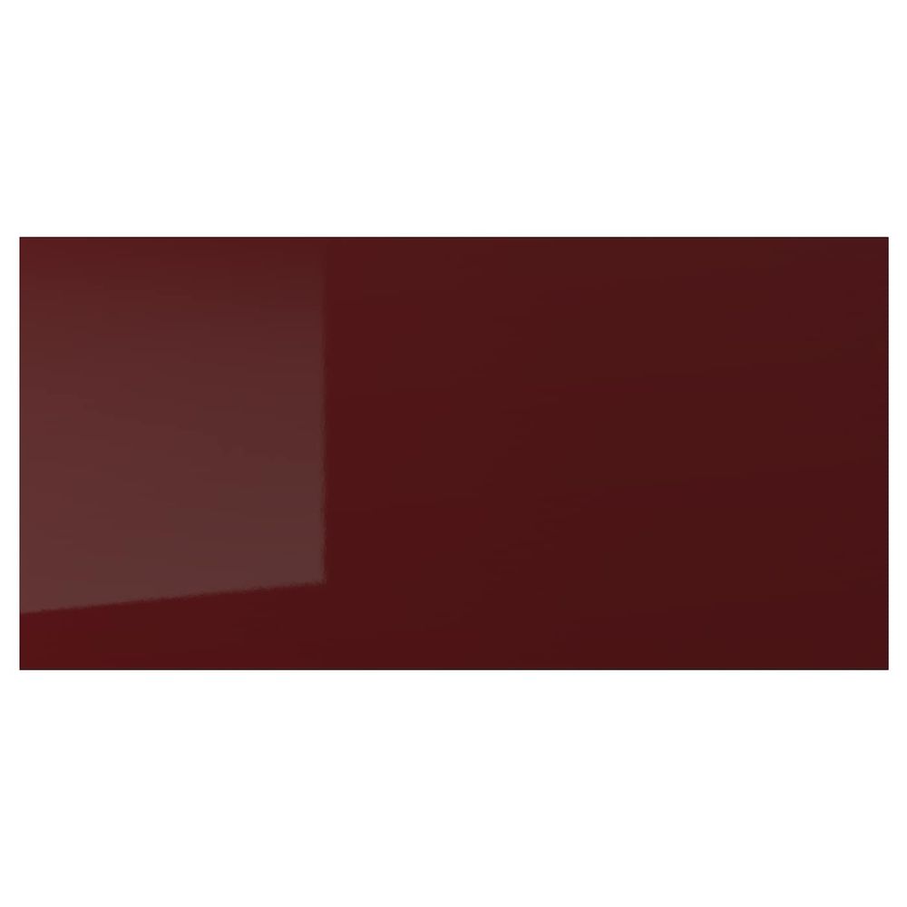 Фронтальная панель ящика, глянцевый темный красно-коричневый 80x40 см IKEA KALLARP КАЛЛАРП 604.348.68 - фото 1