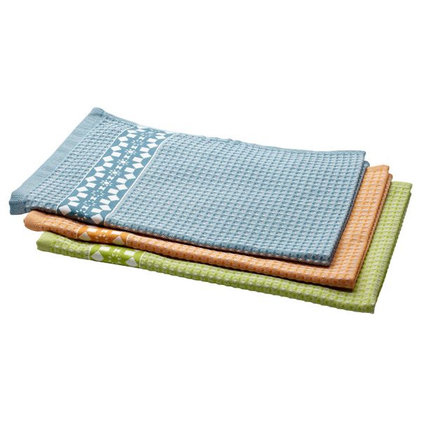 Полотенце кухонное, разные цвета 50x70 см IKEA ANNSOFI АННСОФИ 001.745.14 - схема-чертеж с размерами