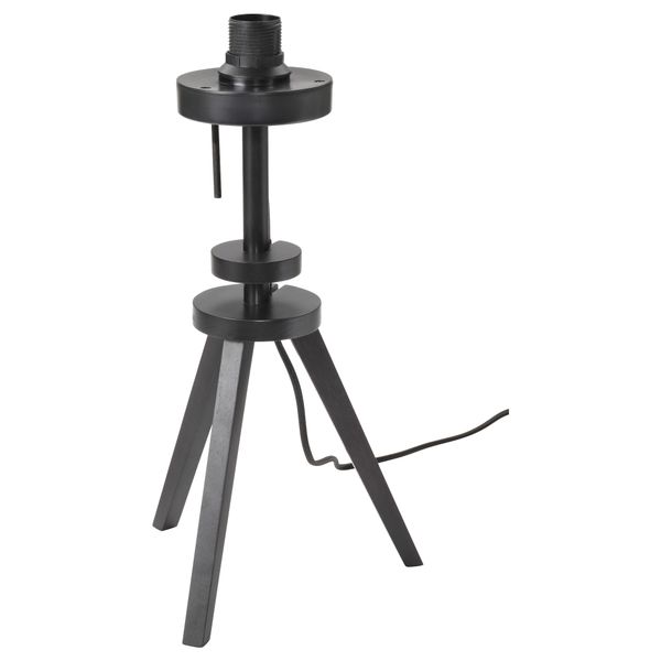 Основание настольной лампы ЛАУТЕРС, коричневый (45 см) - фото 1