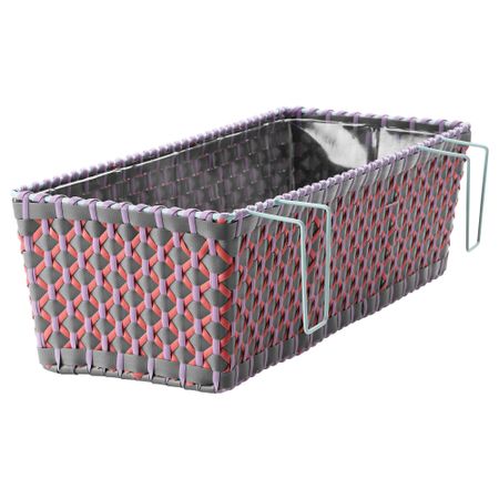 Ящик для цветов с держателем СОЛРОСФРО, д/дома/улицы разноцветный (52x20 см)