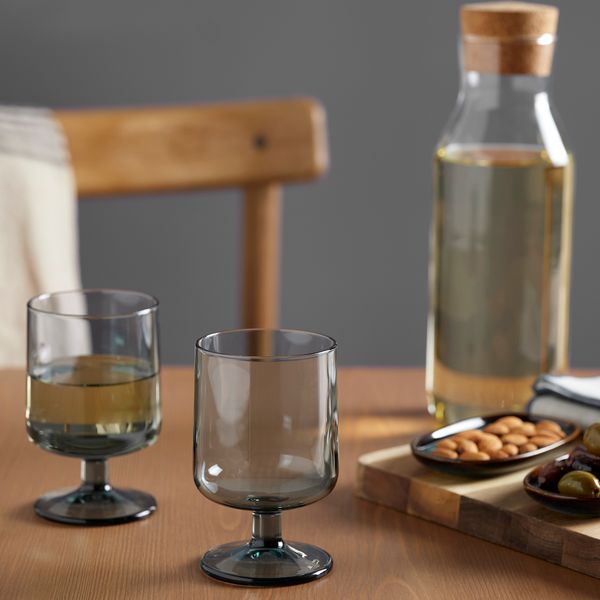 Бокал, серый, 32 сл IKEA OMBONAD ОМБОНАД 105.046.46 - фото 4