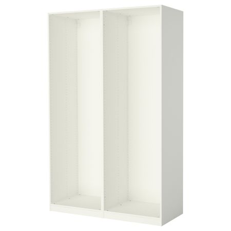 2 каркаса гардеробов, белый, 150x58x236 см IKEA PAX ПАКС 198.952.83