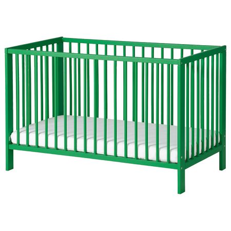 GULLIVER Кроватка детская - зеленый 60x120 см