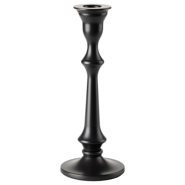 Подсвечник, серый 20 см IKEA FLERTYDIG ФЛЕРТИДИГ 704.979.40 - фото 1