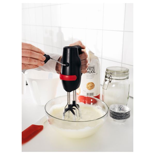 Ручной венчик ЭМФЁРЛИГ, черный, красный - фото 2