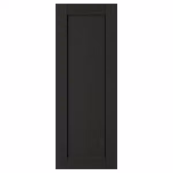 LERHYTTAN Дверь - черная морилка 30x80 см - фото 1