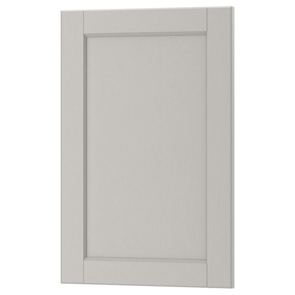 Дверь ЛЕРХЮТТАН, светло-серый - схема-чертеж с размерами