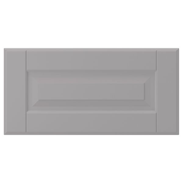 Фронтальная панель ящика, серый, 40x20 см IKEA BODBYN БУДБИН 602.210.46 - фото 1