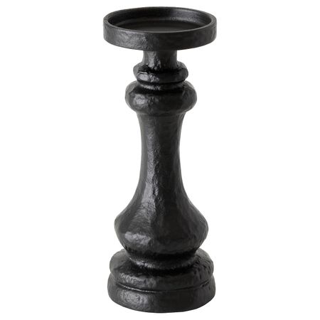 Подсвечник для свечи/форм свечи, черный 20 см IKEA EFTERSKÖRD ЭФТЕРСКЁРД 905.035.39