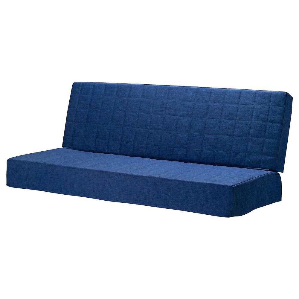 Пенополиуретановый матрас с чехлом, Шифтебу синий IKEA BEDDINGE БЕДИНГЕ 604.513.44 - фото 1