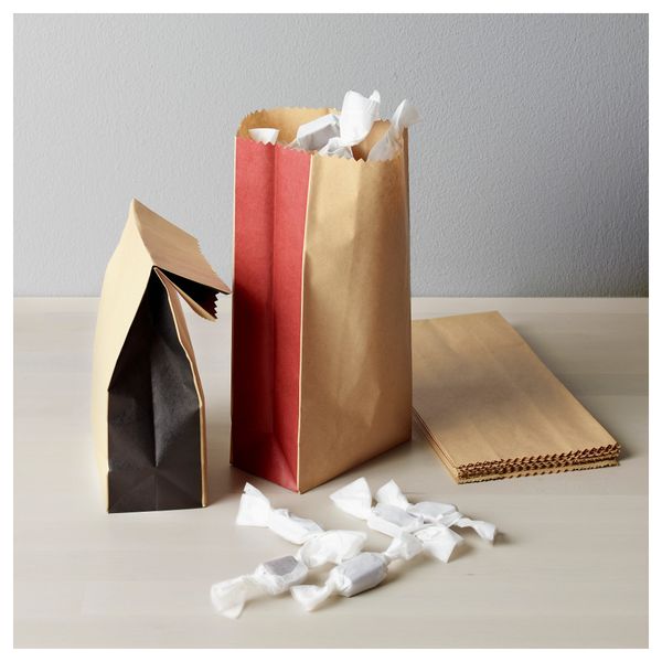 Подарочный пакет ВИНТЕР 2016, естественный (12x24 см) - схема-чертеж с размерами