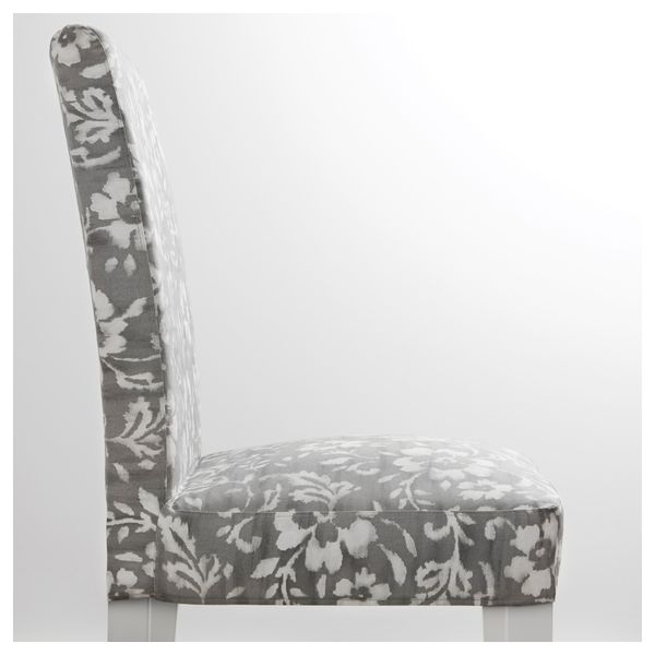 Стул ХЕНРИКСДАЛЬ, белый, Ховстен серый/белый - фото 3