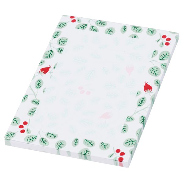 Блокнот для записей АНИЛИНАРЕ, белый, зеленый (17x13 см) - фото 1