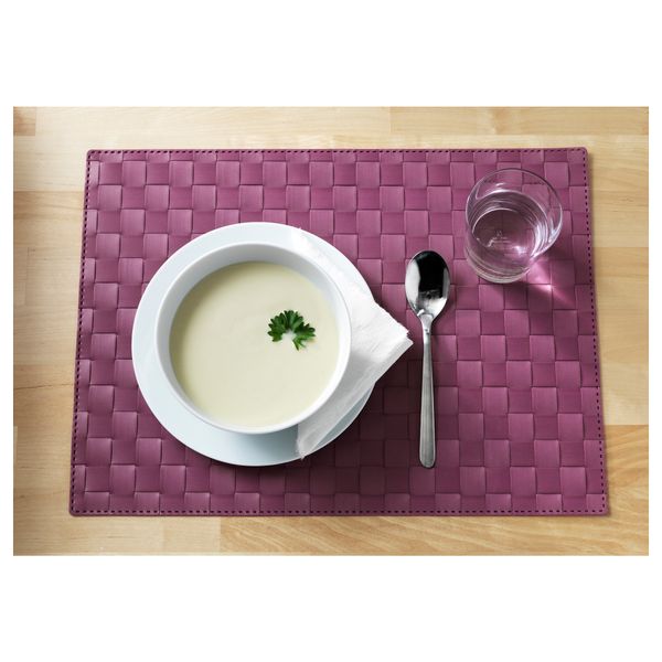 Салфетка под прибор УРДЕНТЛИГ, сиреневый (45x32 см) - схема-чертеж с размерами