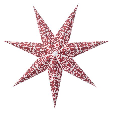 Абажур, 70 см, красный фольклор IKEA STRÅLA СТРОЛА 705.325.85