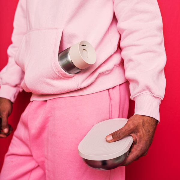 Контейнер с крышкой и разделителем, нержавеющая сталь, бежевый, 0.7 л IKEA HALVVARM ХАЛЬВВАРМ 204.972.21 - фото 17