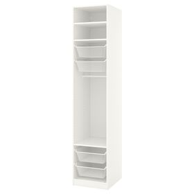 Гардероб, белый, 50x58x236 см IKEA PAX ПАКС 190.339.96