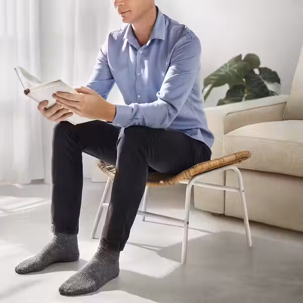 FRYKSÅS ФРЮКСАС Табурет для ног - ротанг - фото 4