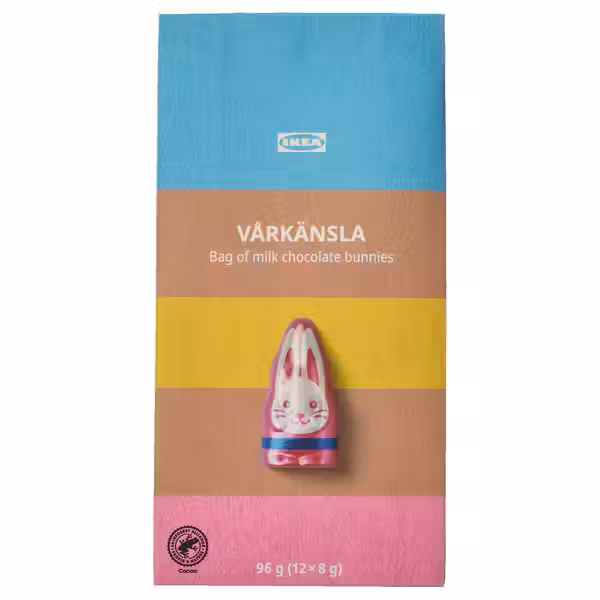 VÅRKÄNSLA Зайчики из молочного шоколада 96 гр - фото 1