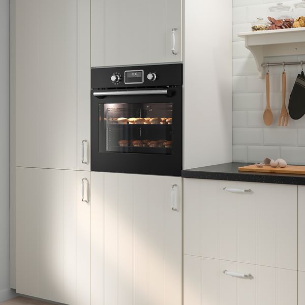 Духовка с горячим обдувом, черный IKEA SMAKSAK СМАКСАК 904.117.28 - фото 8