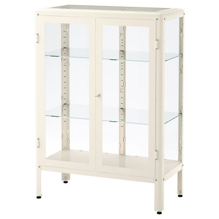 Шкаф-витрина, белый 81x113 см IKEA FABRIKÖR ФАБРИКОР 704.005.75