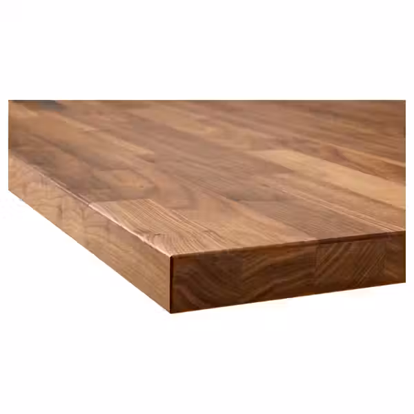 KARLBY Столешница - грецкий орех/шпон 246x3.8 см - фото 2