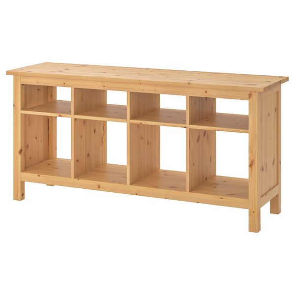 Консольный стол, светло-коричневый 157x40 см IKEA HEMNES ХЕМНЭС 203.886.46 - фото 1