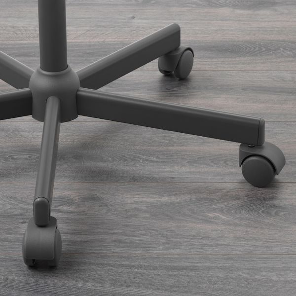 Рабочий стул, Идекулла темно-серый IKEA BLECKBERGET БЛЕКБЕРГЕТ 803.674.53 - фото 5