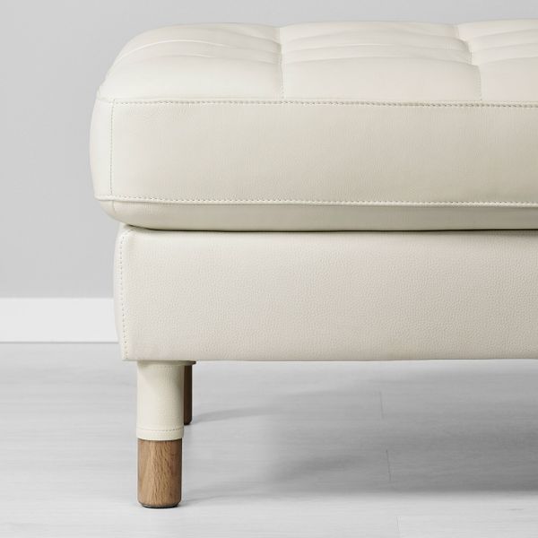 Табурет для ног, Гранн/Бумстад белый, береза IKEA LANDSKRONA ЛАНДСКРУНА 192.648.16 - фото 4