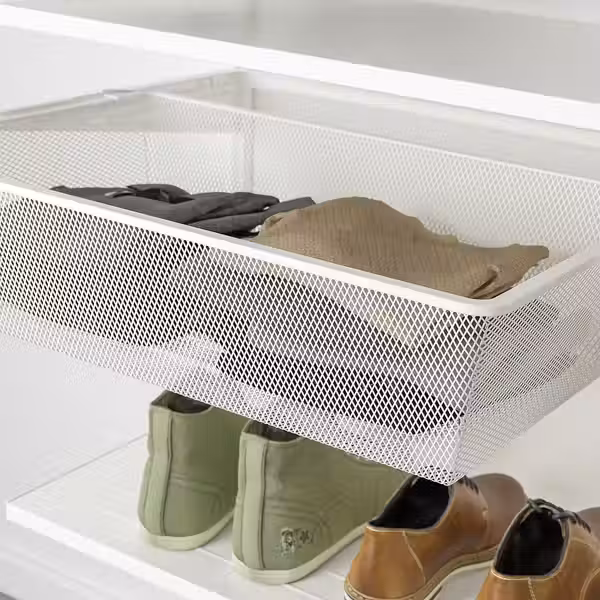 BOAXEL Гардероб, комбинация - белый 125x40x201 см - фото 4