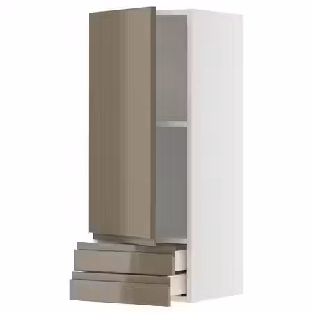 METOD / MAXIMERA Навесной шкаф с дверцей/2 ящика