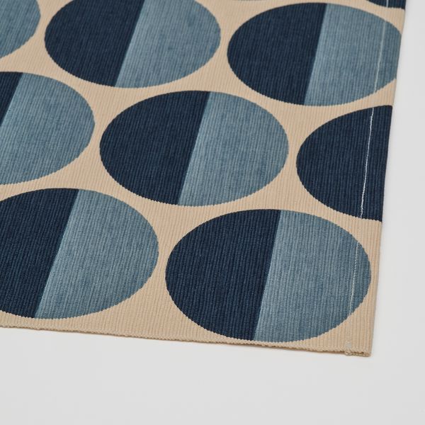 Салфетка под приборы, 35x45 см, с рисунком, разноцветный IKEA SNÖKRABB КРАББA 405.646.53 - схема-чертеж с размерами