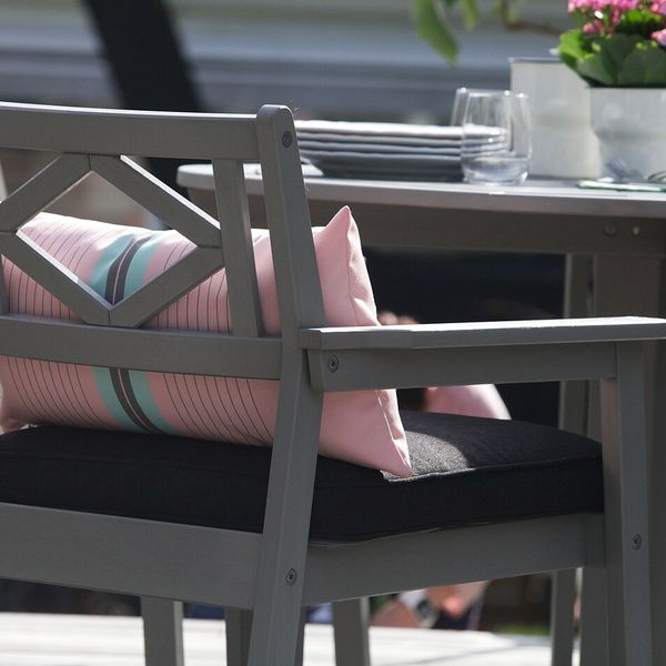 Стол + 4 кресла, для/сада, серый морилка/ЙЭРПОН/дувхольмен антрацит IKEA BONDHOLMEN БОНДХОЛЬМЕН 193.305.43 - фото 3