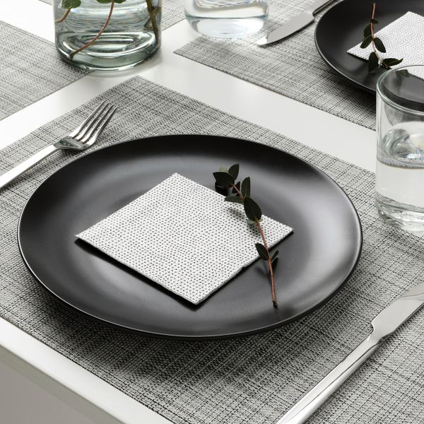 Салфетка бумажная, точечный/черный 24x24 см IKEA VINTERSNÖ ВИНТЕРСНЁ 905.110.49 - фото 2