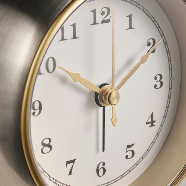 Будильник, серебристый 16 см IKEA SPARLÅGA СПАРЛОГА 704.536.96 - фото 2