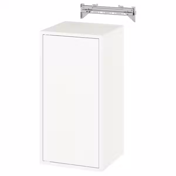 EKET Навесной шкаф с 1 полкой/дверцей - белый 35x35x70 см - фото 1