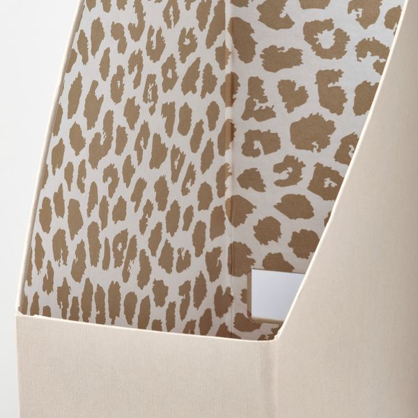 Подставка для журналов, бежевый IKEA TJENA ТЬЕНА 704.871.73 - фото 2