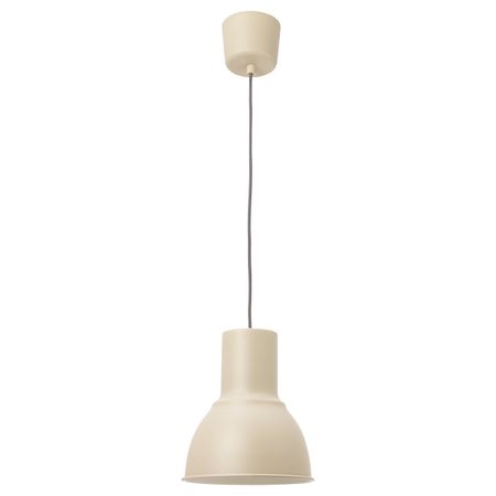 Подвесной светильник, бежевый 22 см IKEA ХЕКТАР 904.148.83